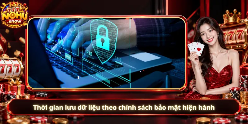 Thời gian lưu dữ liệu theo chính sách bảo mật hiện hành
