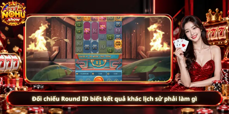 Đối chiếu Round ID biết kết quả khác lịch sử phải làm gì
