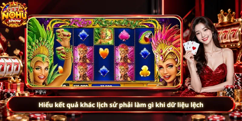 Hiểu kết quả khác lịch sử phải làm gì khi dữ liệu lệch
